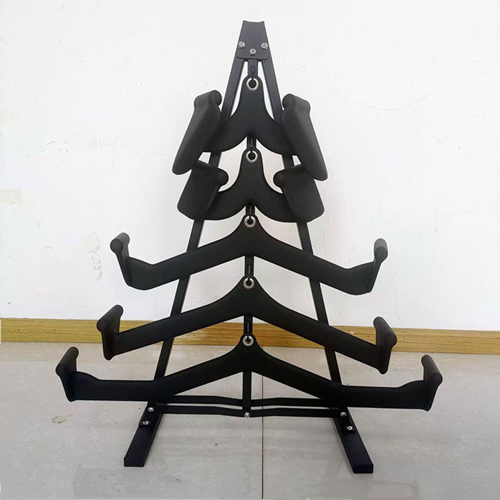 Home Gym Routine - Lat Pull Down Bar Organizer with