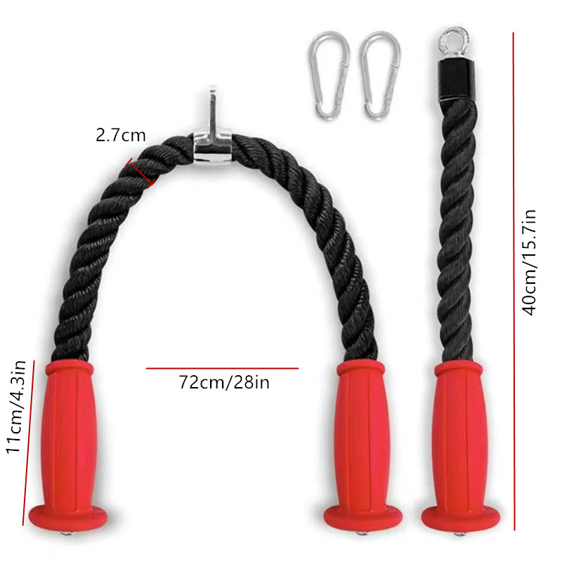 Ergonomic Tricep Ropes Non-Sli - Home Gym Routine 评论和价格
