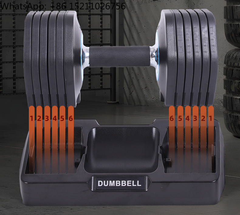 Adjustable Dumbbell 2kg 4kg 6k - Home Gym Equipment Set 评论和价格