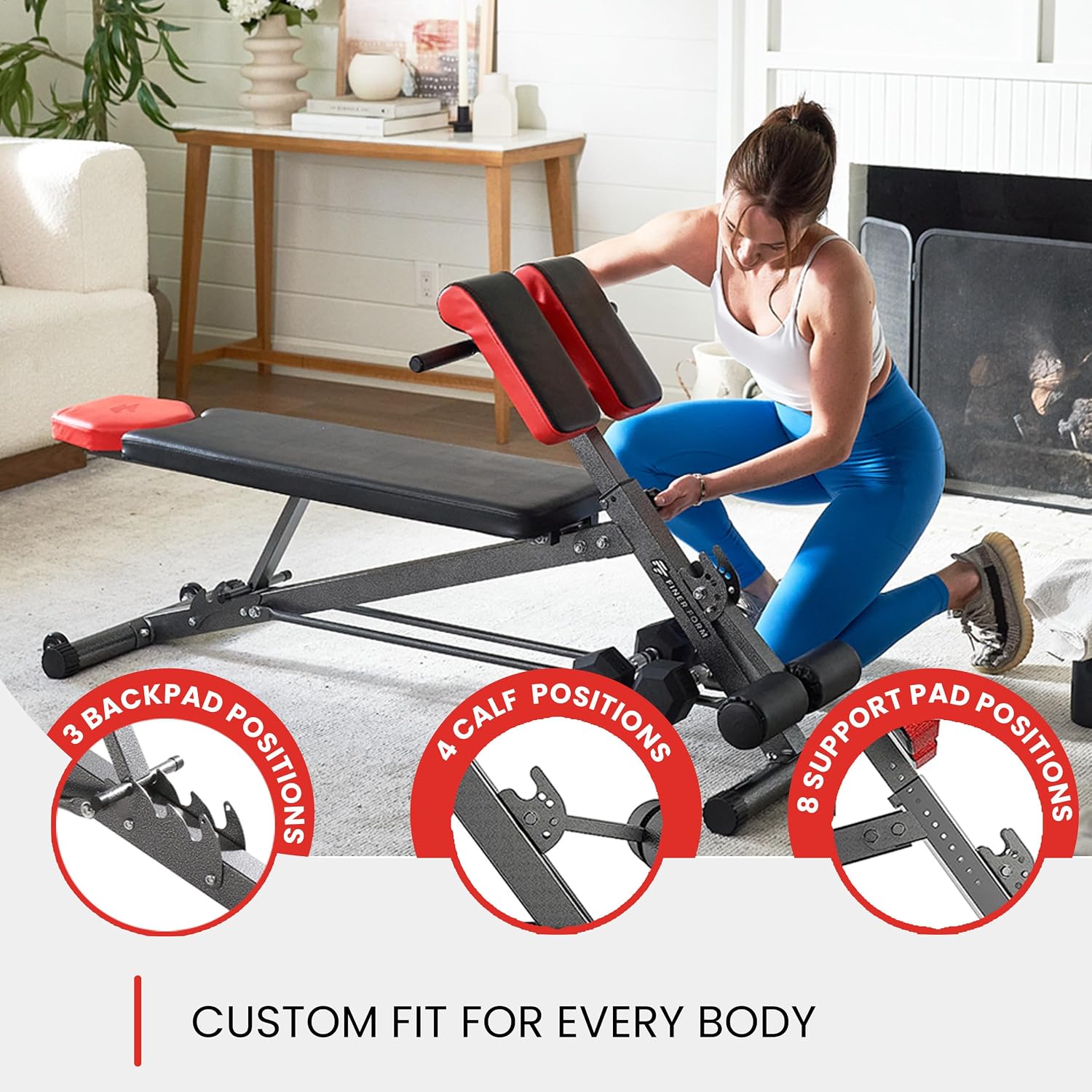 Multi-Functional Weight Bench  - All In One Gym Home Equipment 评论和价格